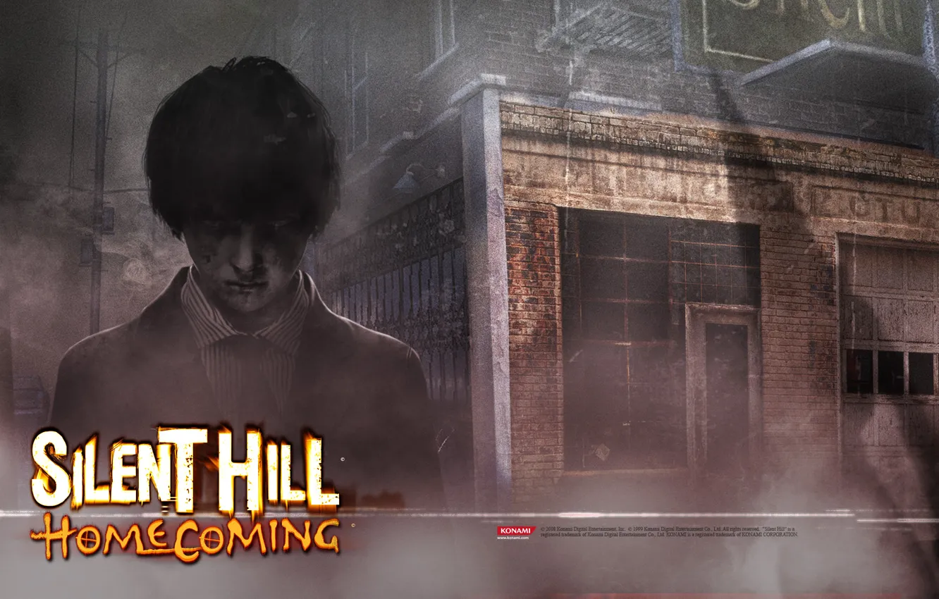 Photo wallpaper game, home, Silent Hill, Coming Josh
