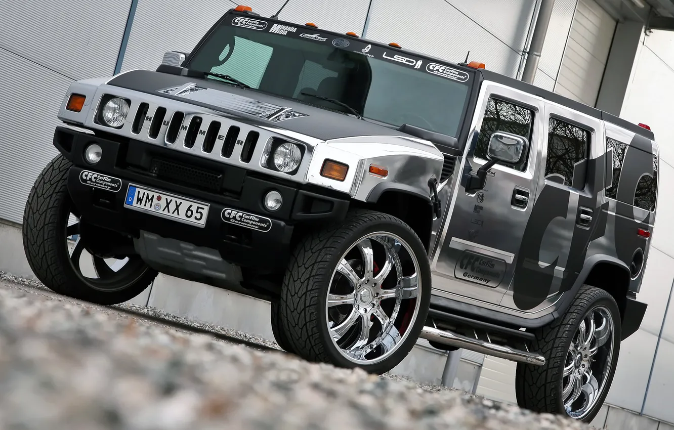 Photo wallpaper car, Hummer