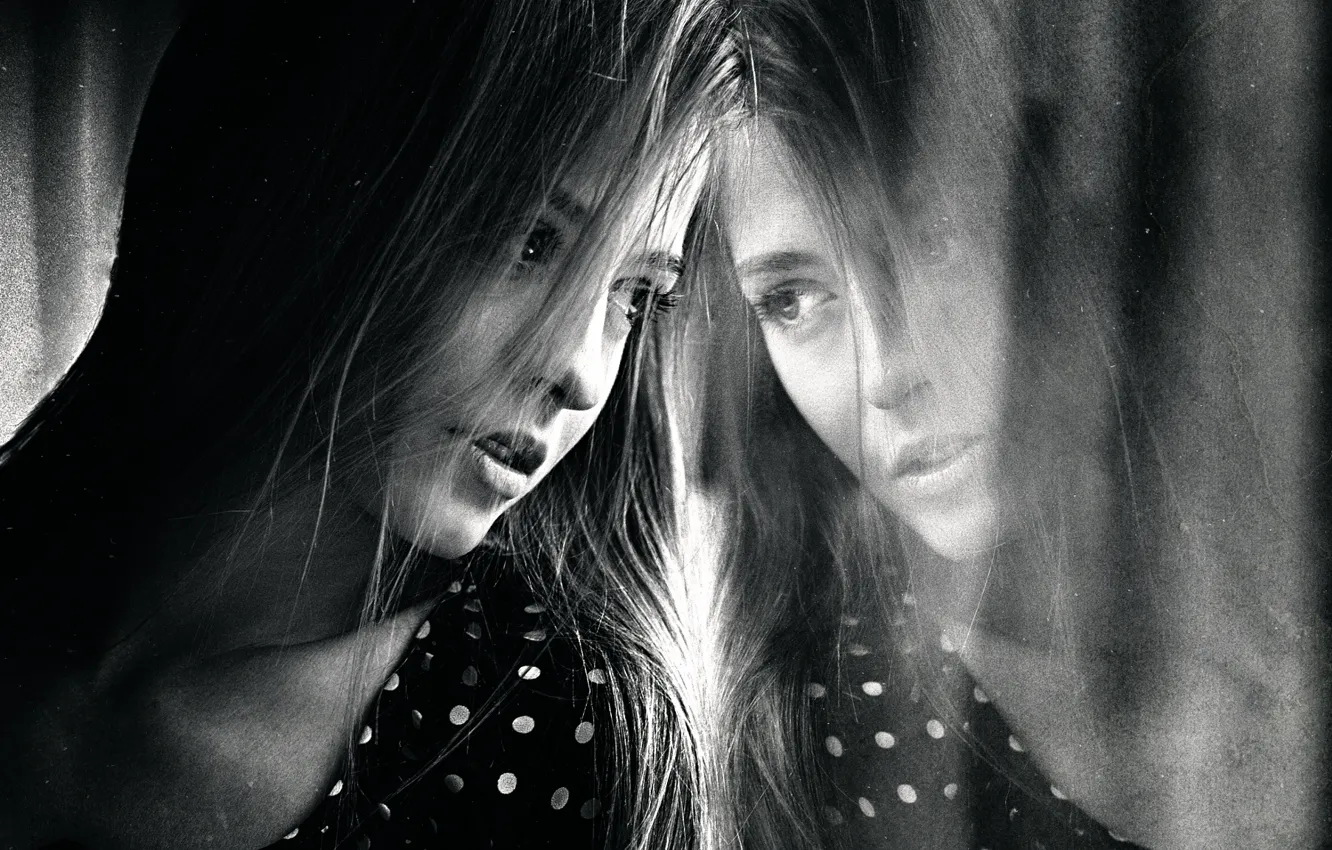 Photo wallpaper light, reflection, portrait, George Chernyadev