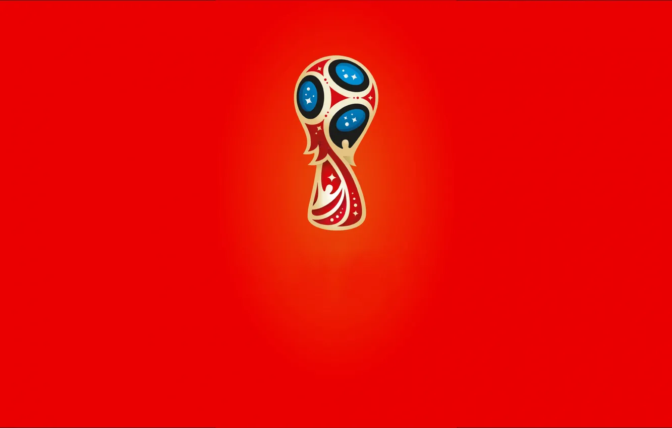 Photo wallpaper football, minimalism, Russia, 2018, World Cup