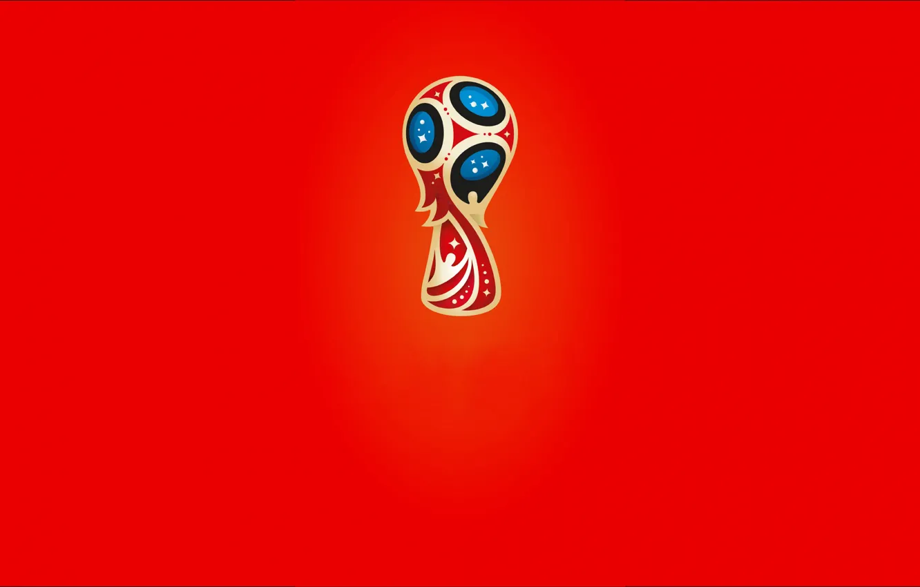 Photo wallpaper football, minimalism, Russia, 2018, world Cup