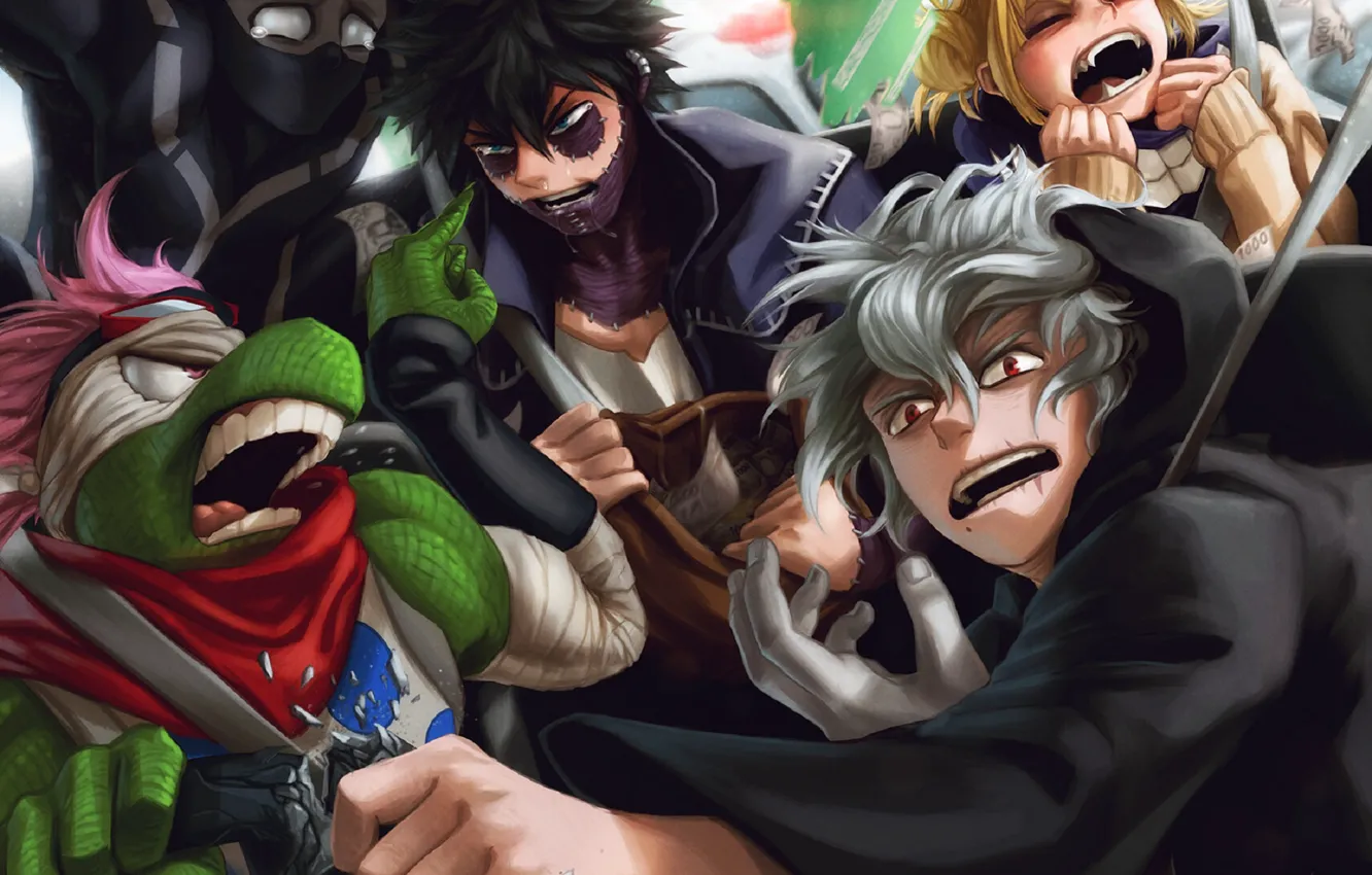Photo wallpaper villain, Boku no Hero Academy, My hero Academy, My Hero Academia