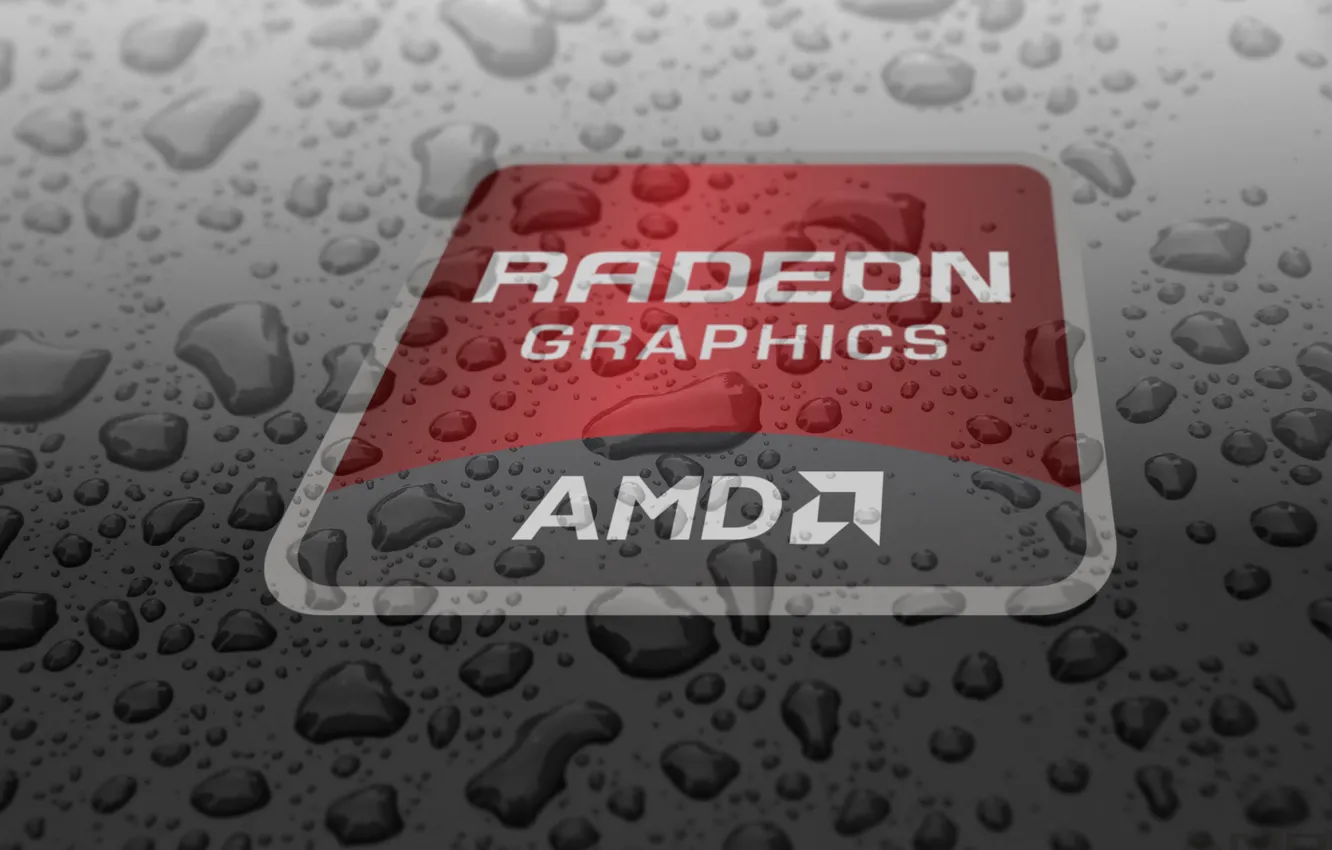 Photo wallpaper drops, AMD, ATI, Radeon