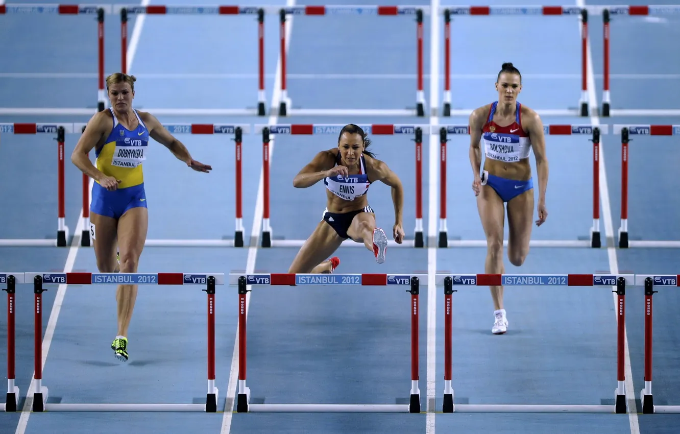 Photo wallpaper running, Russia, Ukraine, Sport, run, athletic, athletics, WORLD CHAMPION 2012