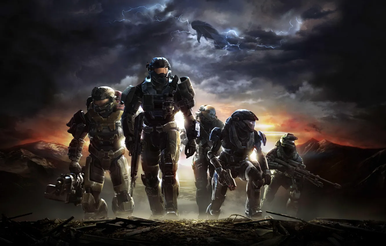 Photo wallpaper Halo Reach, Halo, Bungie, Reach
