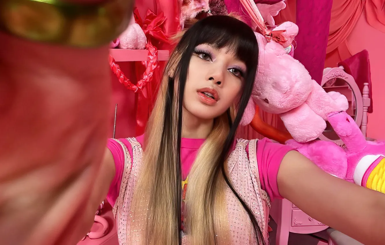 Photo wallpaper 1920x1080, Wallpaper for desktop, Kpop, 16:9, Blackpink, Lalisa Manoban, Fox Manoban, Lalisa Manoban