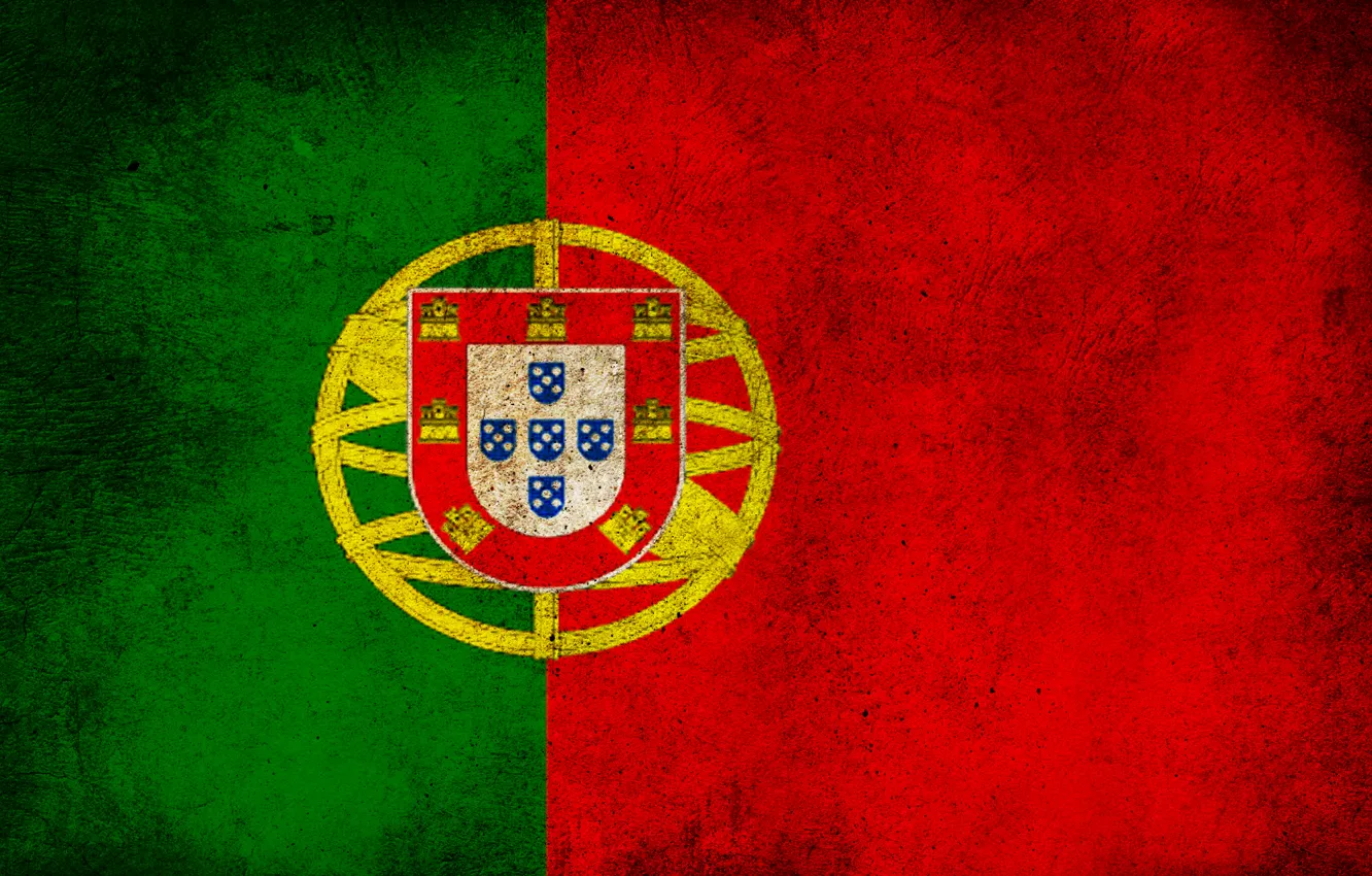 Photo wallpaper color, strip, flag, dirt, Portugal