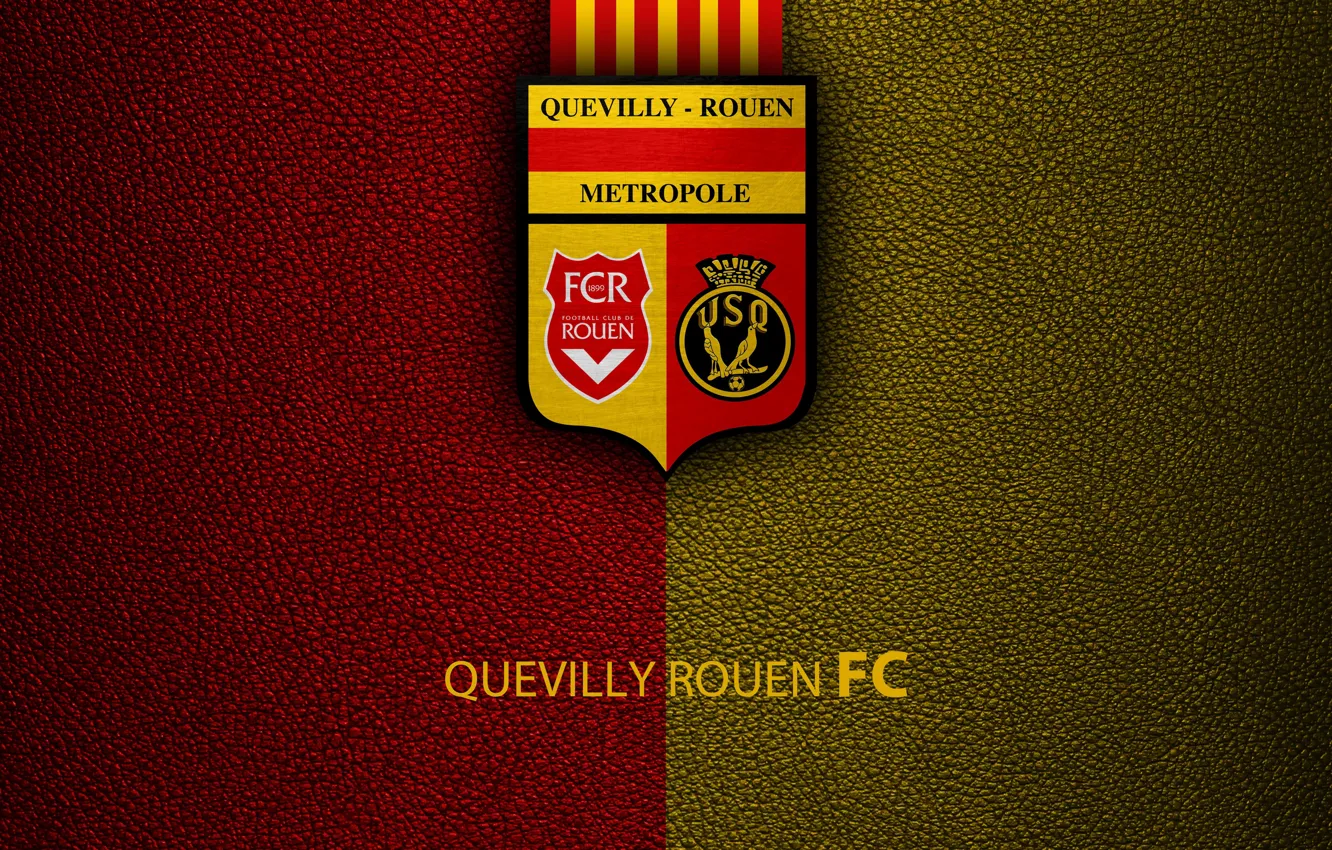 Wallpaper wallpaper, logo, football, Sport, Ligue 1, US Quevilly Rouen ...