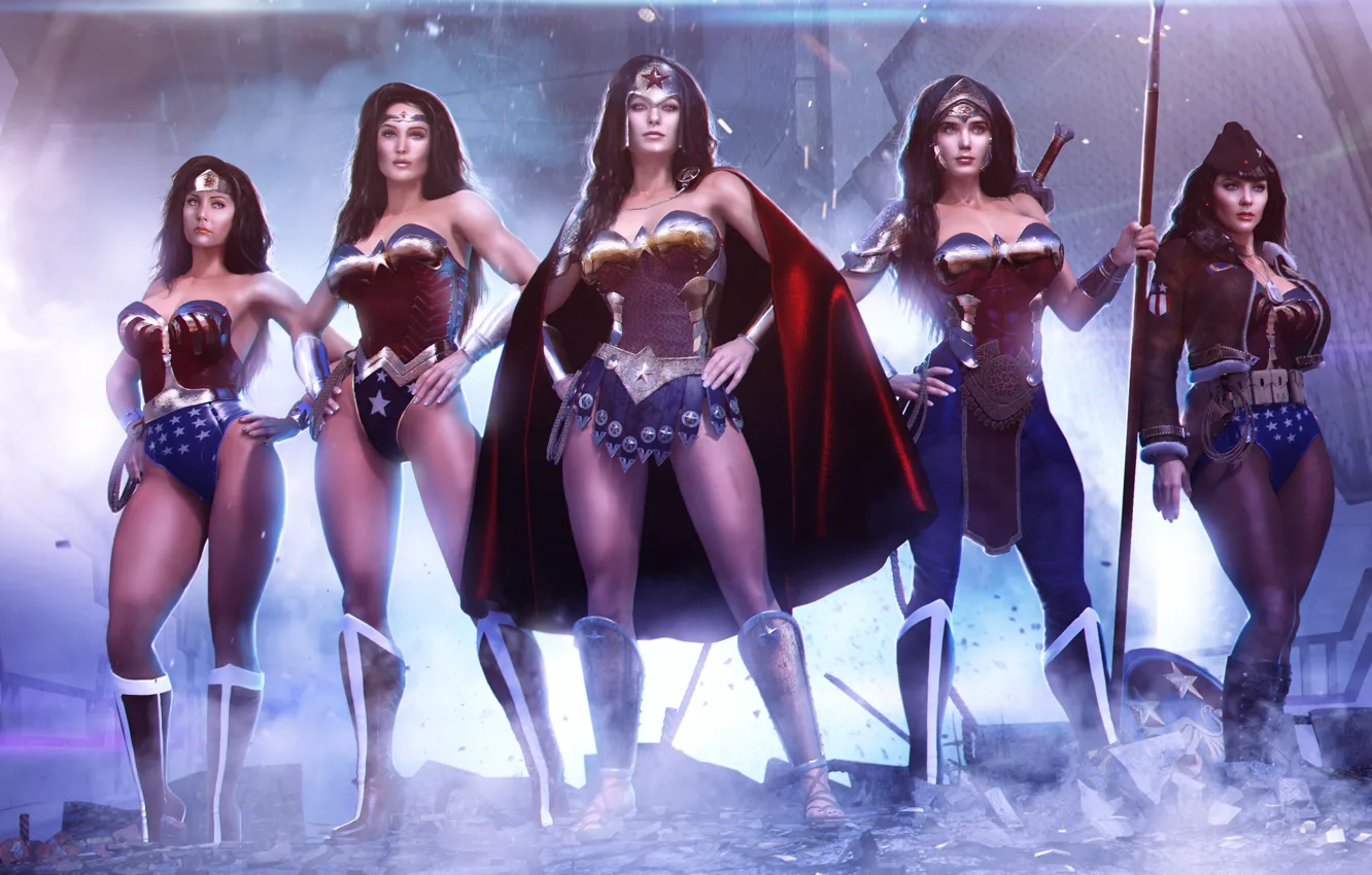 Photo wallpaper costume, Wonder Woman, Amazon, DC Comics, Princess Diana of Themyscira