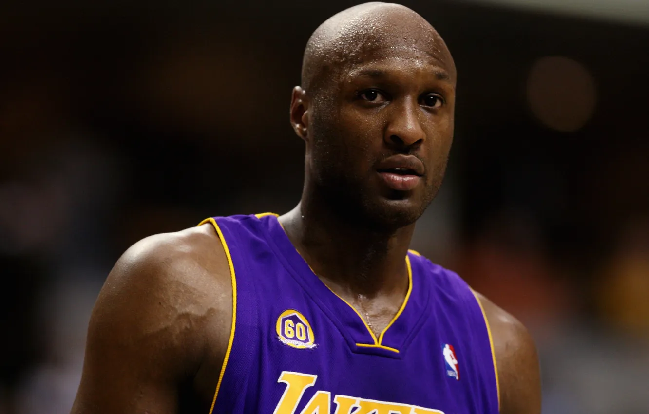 Photo wallpaper basketball, NBA, Lamar Odom
