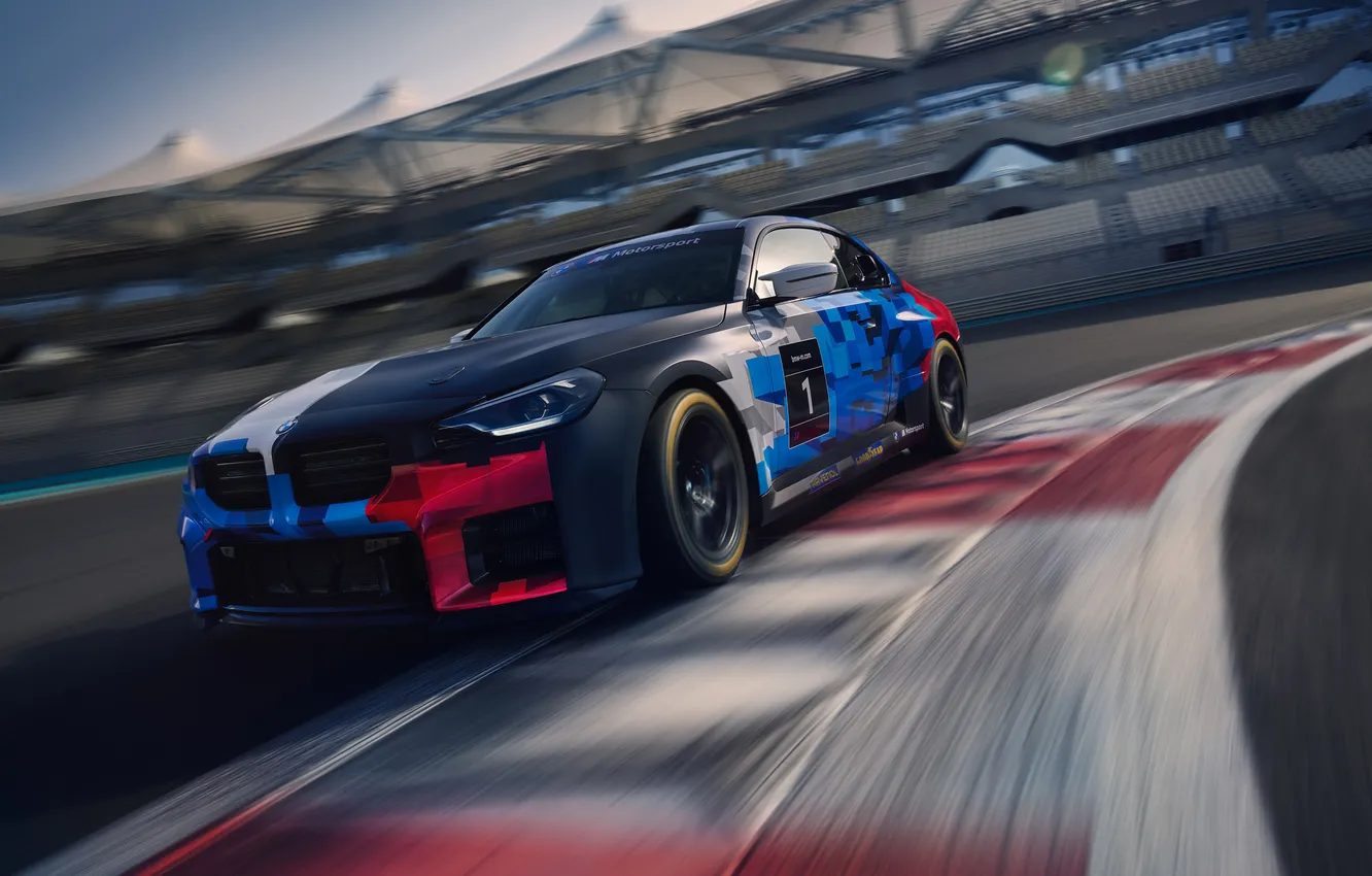 Photo wallpaper BMW, Racing