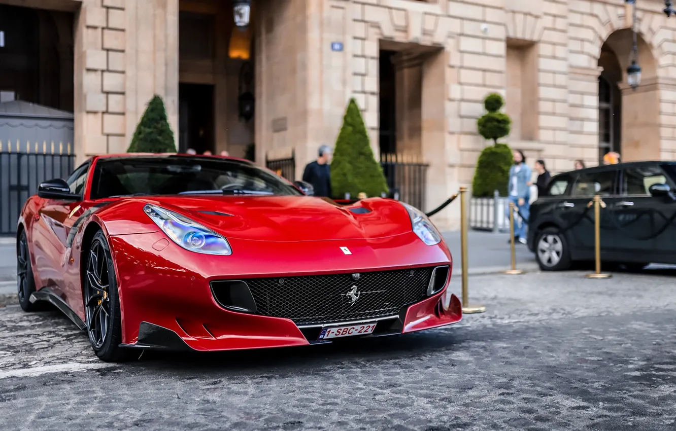 Photo wallpaper Wallpaper, Ferrari, Ferrari, car, Ferrari F12 TDF