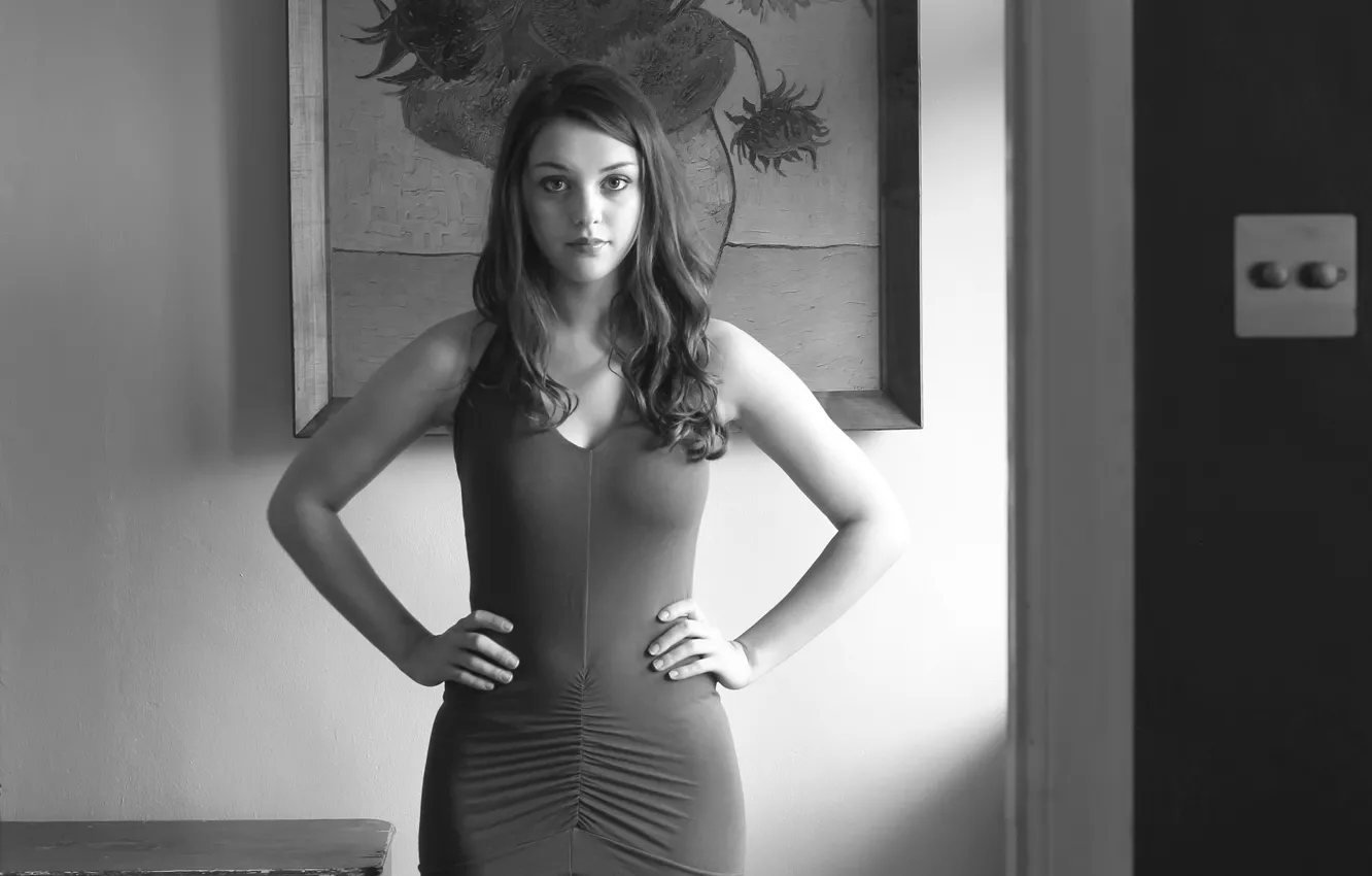 Photo wallpaper portrait, Imogen