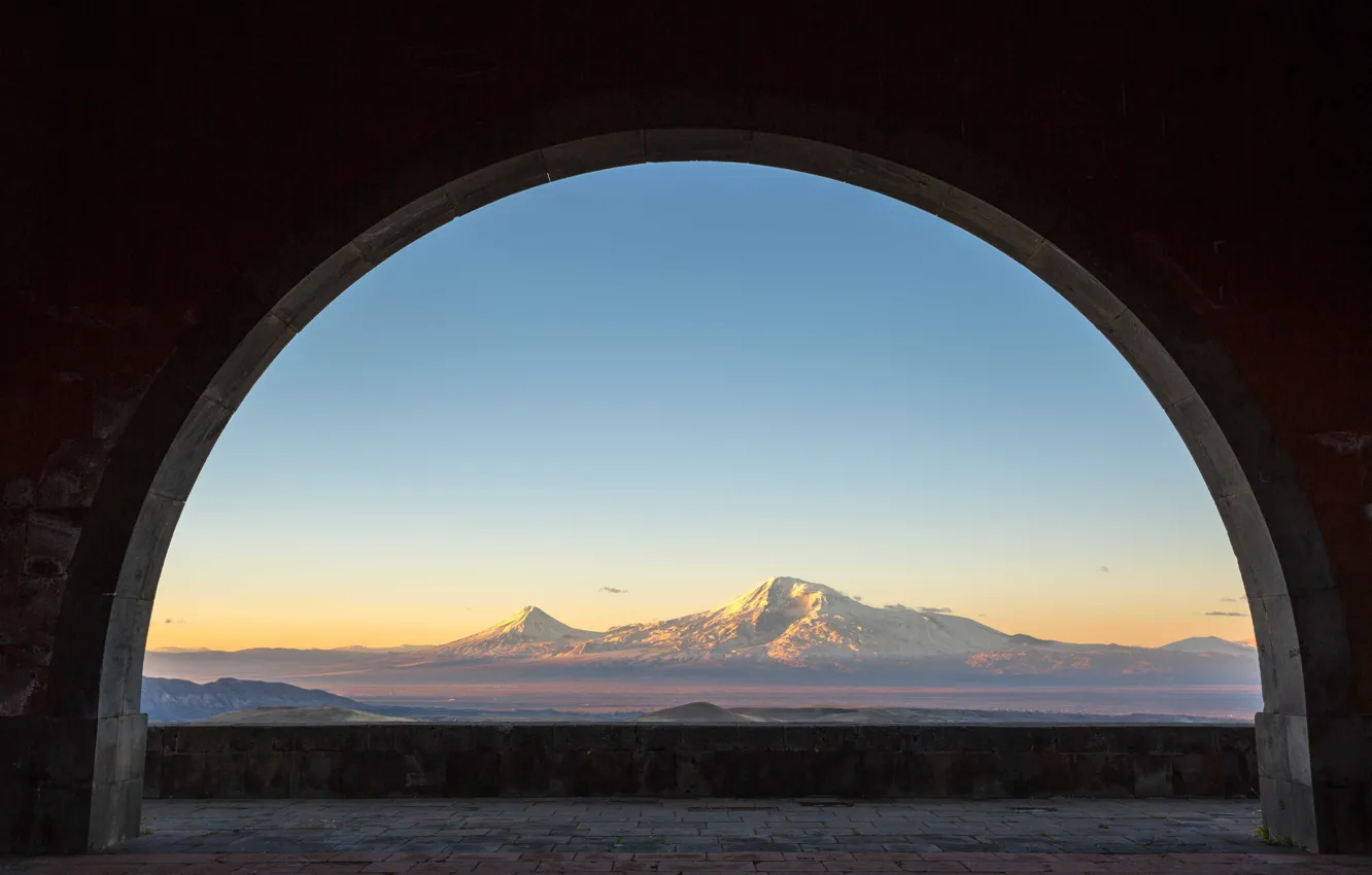 Photo wallpaper Armenia, hay, ararat, hayastan
