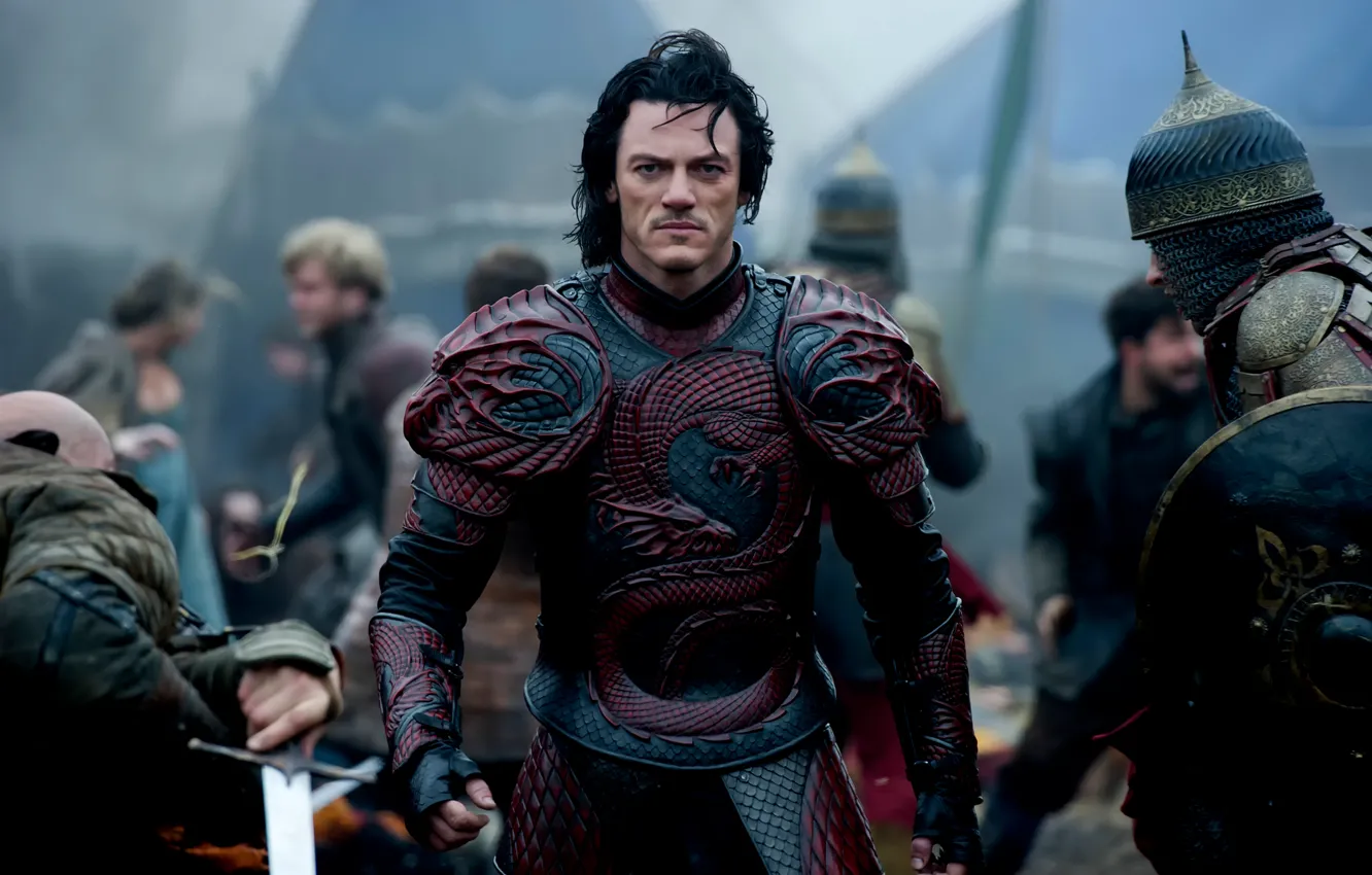 Photo wallpaper Dracula, Luke Evans, Dracula Untold, The legend will gain immortality
