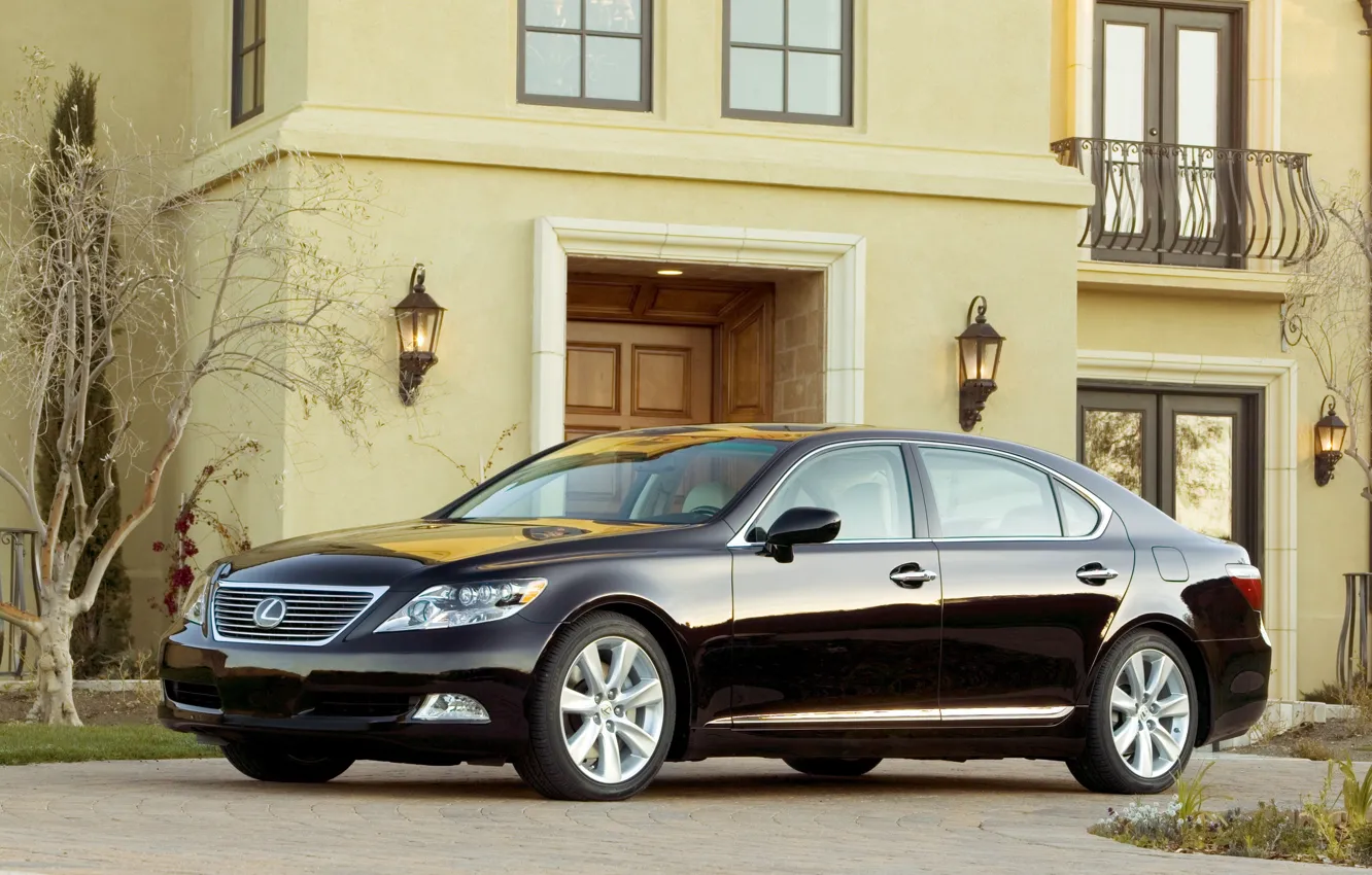 Photo wallpaper machine, auto, Lexus, sedan, Lexus, hybrid, long, лс600