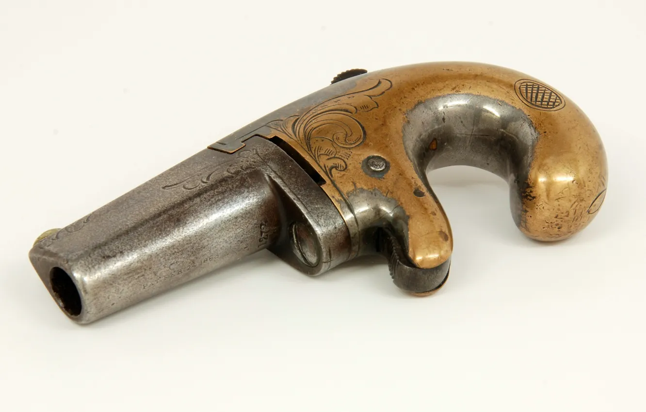 Photo wallpaper gun, background, pocket, Deringer, "Derringer"