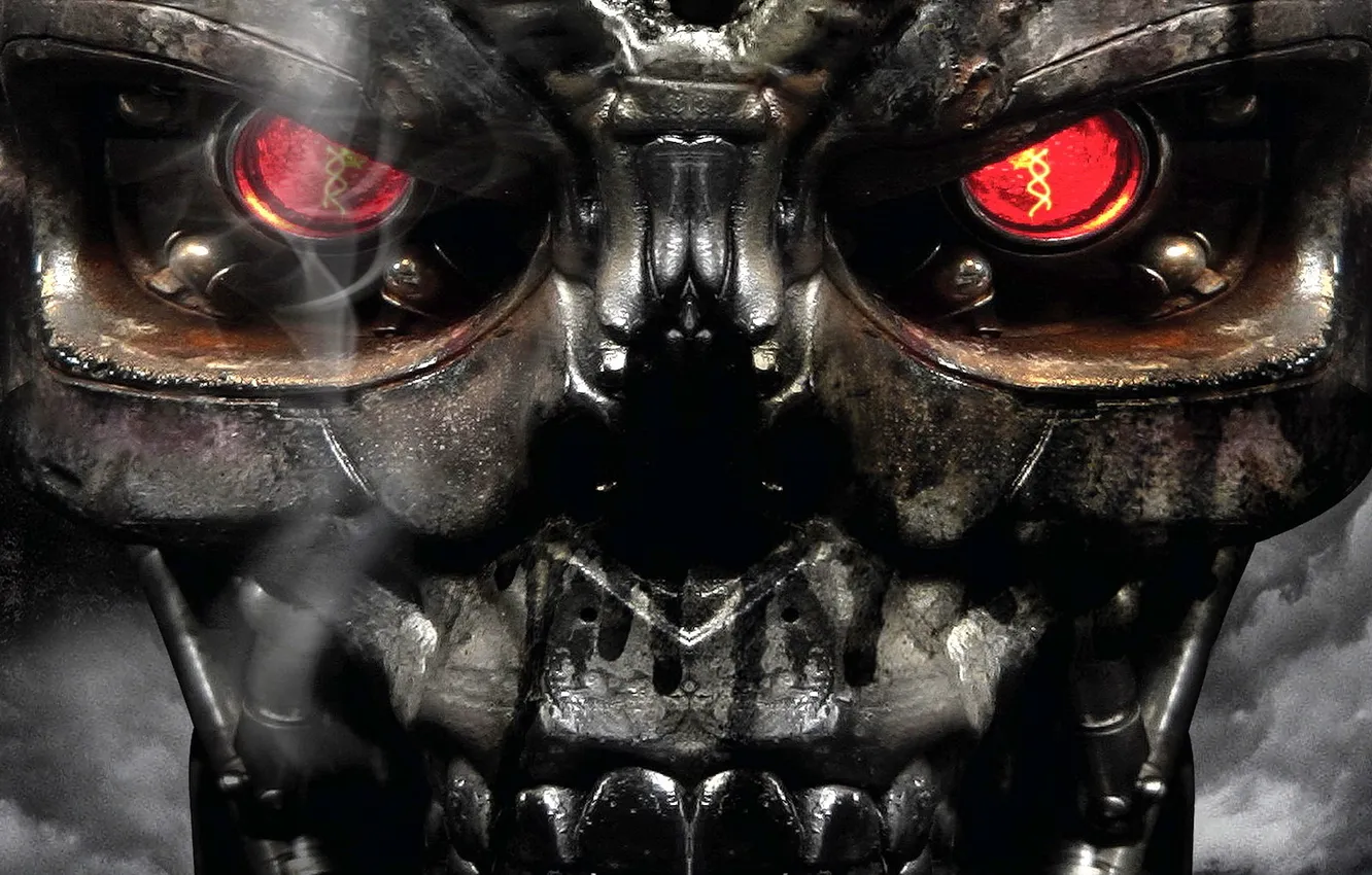 Photo wallpaper eyes, the film, terminator