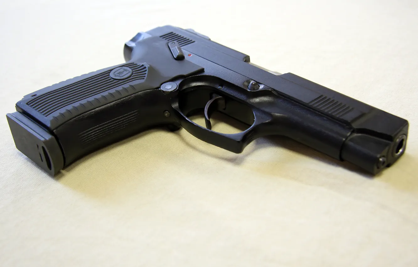 Photo wallpaper gun, power, Cartridge, shop, Russian, or, Rook, 9×19 mm