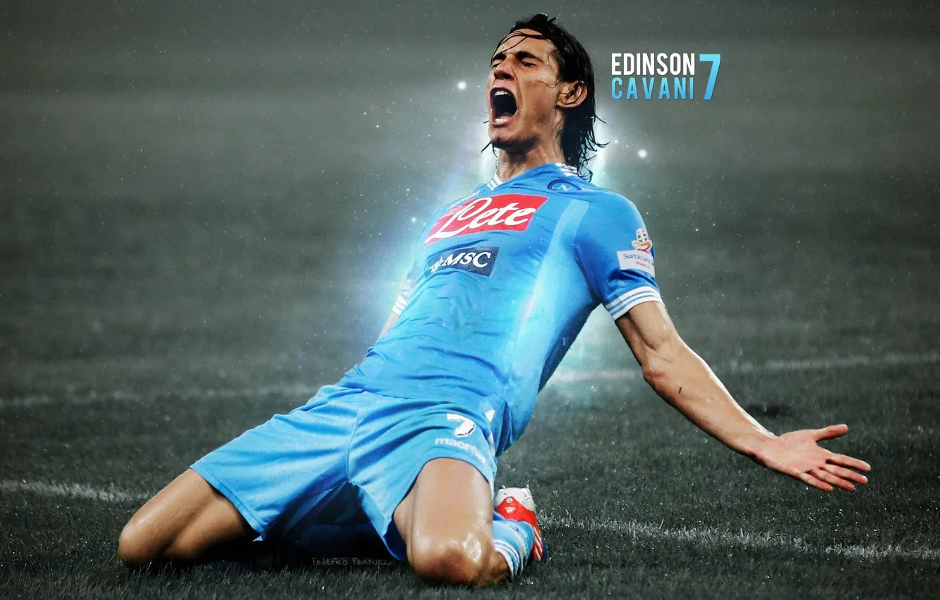 Photo wallpaper stars, football, sport, Italy, Italy, football, Sport, Cavani