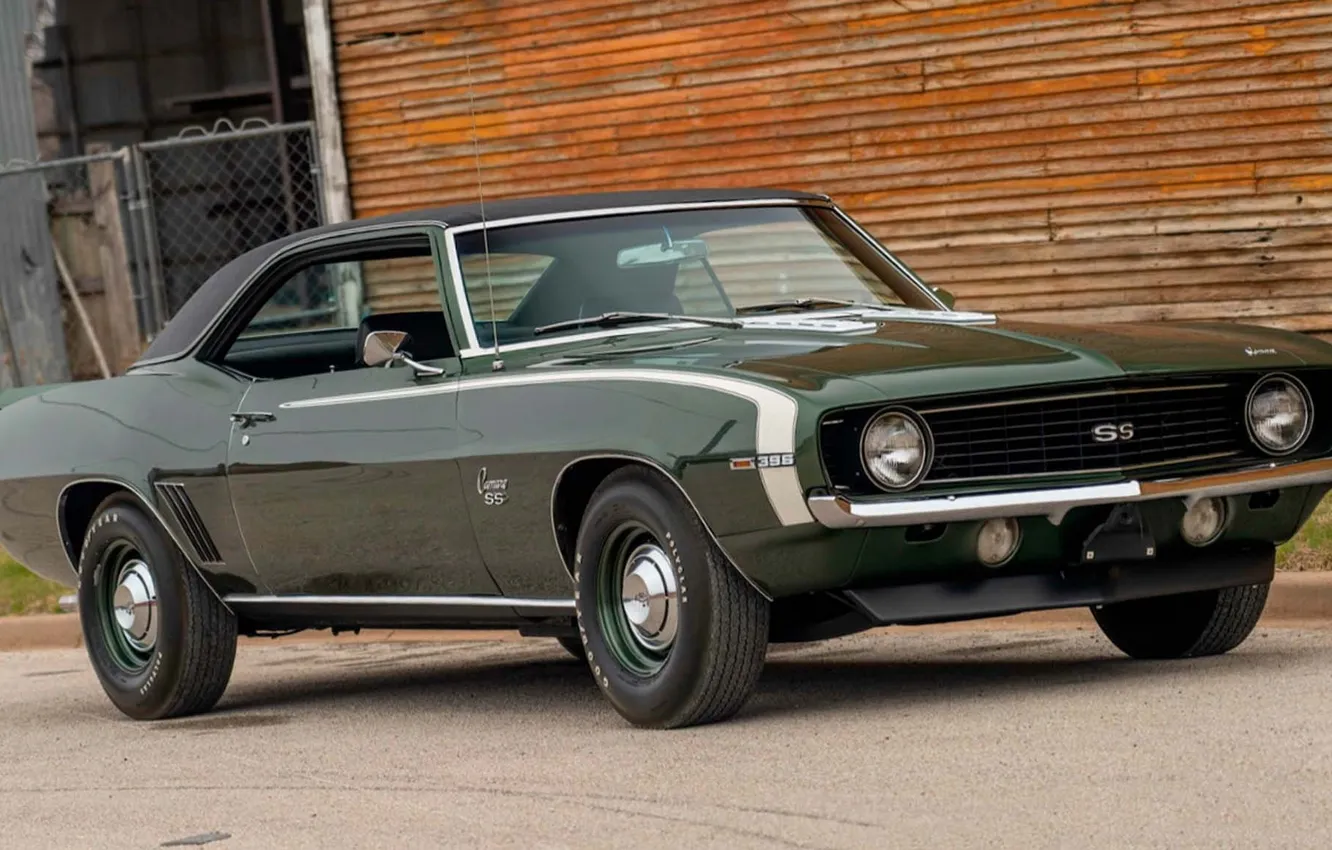 Photo wallpaper 1969, Camaro, Chevy, L89, Big-Block
