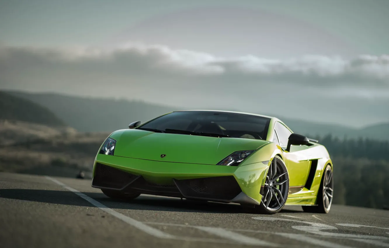 Photo wallpaper Lamborghini, Superleggera, Gallardo, Vorsteiner, Wheels, on