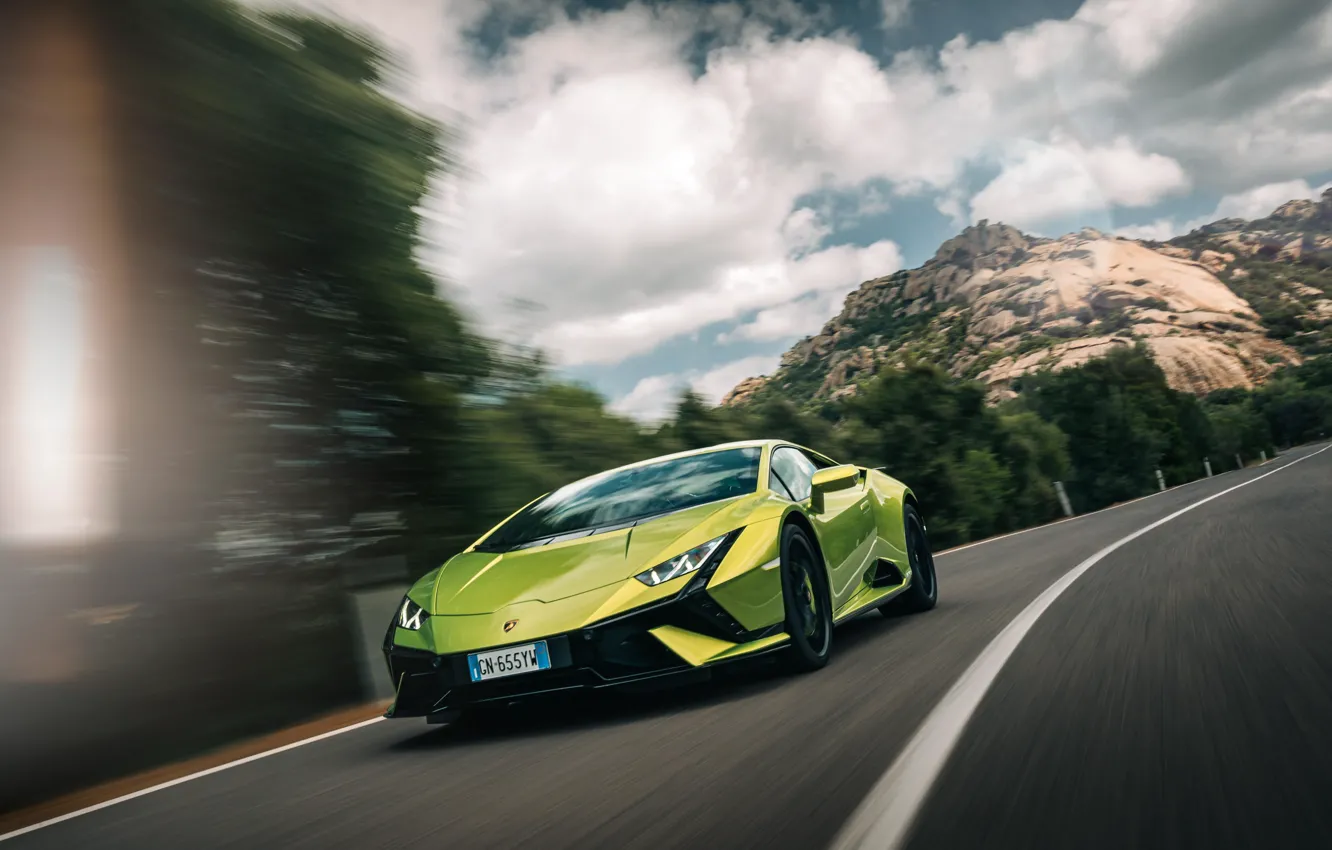 Photo wallpaper Lamborghini, supercar, lambo, Huracan, Lamborghini Huracan Tecnica