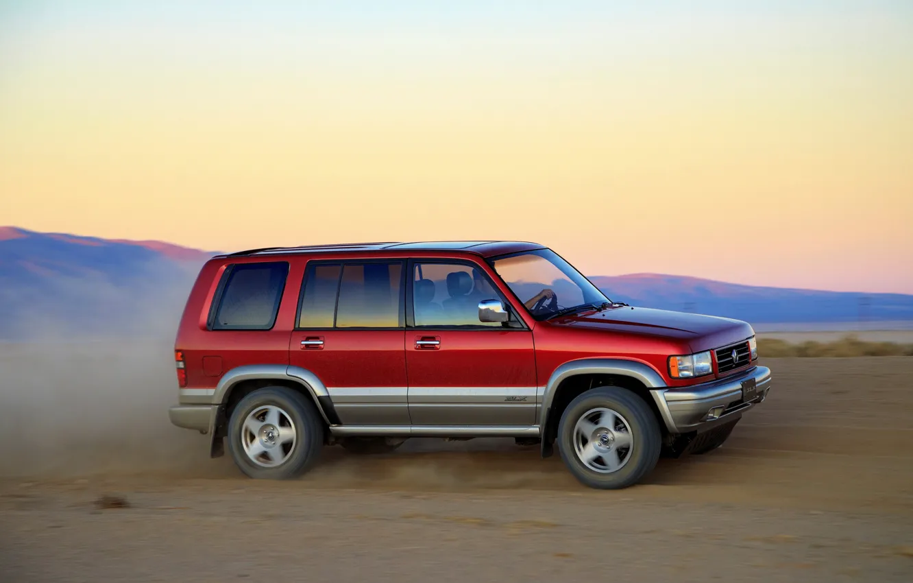 Photo wallpaper in motion, SUV, Acura, 1997, AWD, 2019, Isuzu Trooper, Super Handling SLX