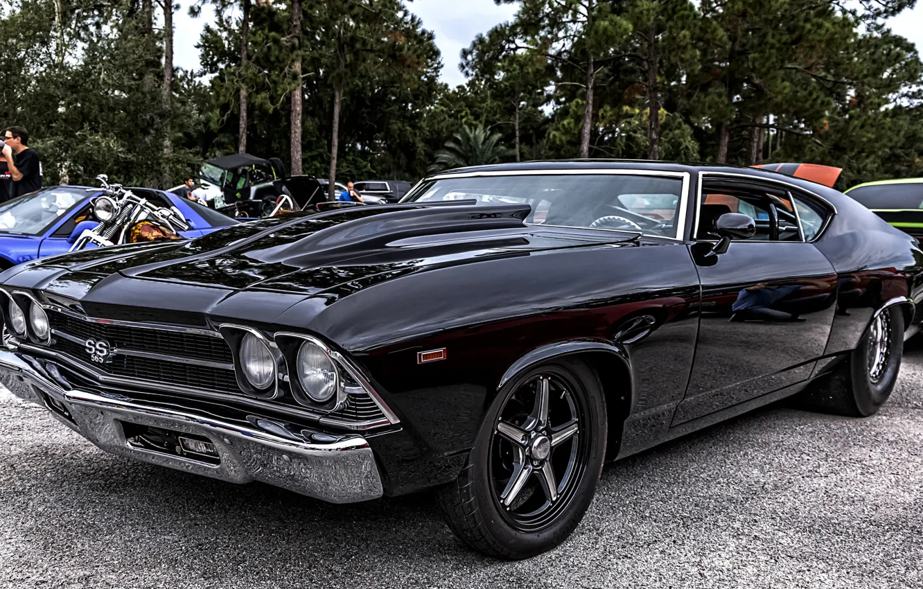 Photo wallpaper Chevrolet Chevelle SS, Chevrolet, classic, Chevelle SS