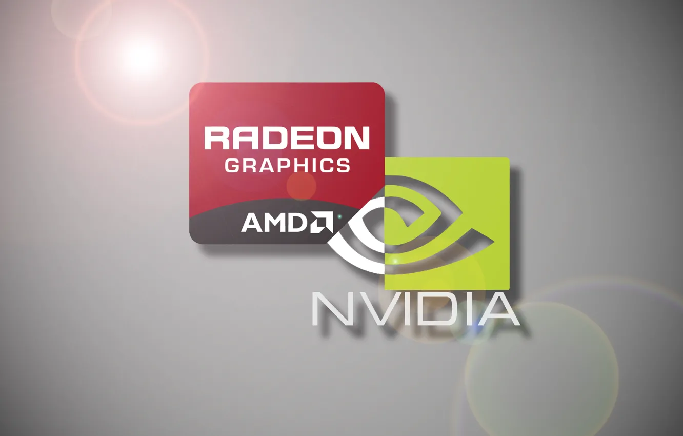 Photo wallpaper computer, minimalism, minimal, Nvidia, AMD, Radeon