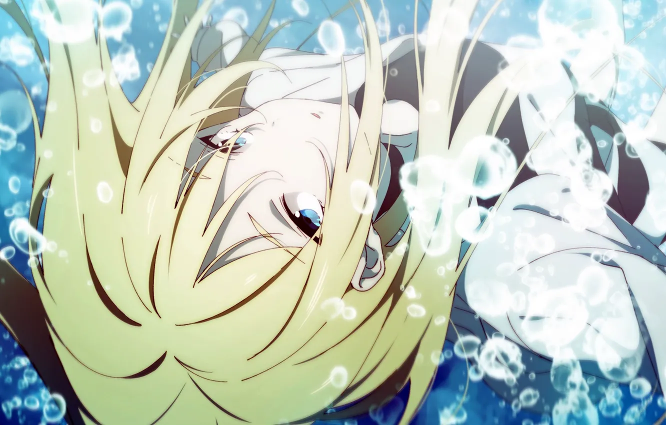 Photo wallpaper water, girl, Angel bloodshed, Satsuriku no Tenshi