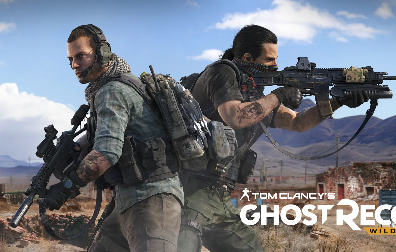 Photo wallpaper game, Ubisoft, Assault, Engineer, Tom Clancy's Ghost Recon Wildlands, Thevideogamegallery.com