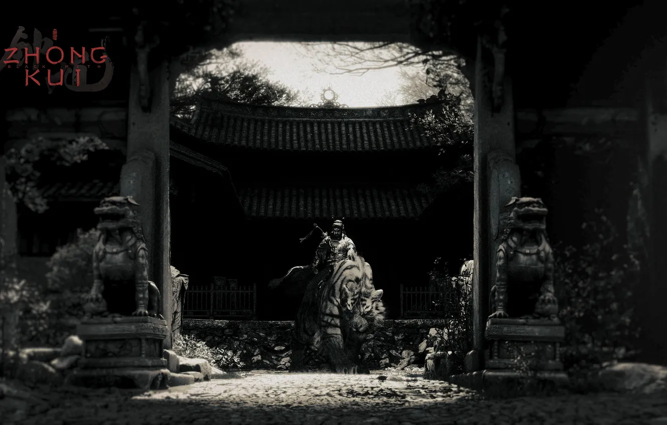Photo wallpaper games, teaser, Monochromatic, 2026 Games, Black Myth: Zhong Kui