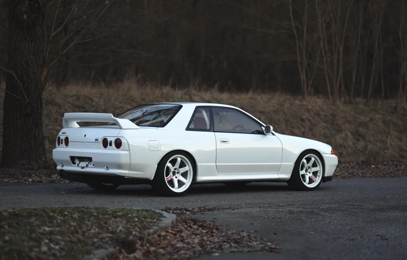 Photo wallpaper GTR, COUPE, NISSAN, JDM, BNR32, GTR 32, SKYLINE