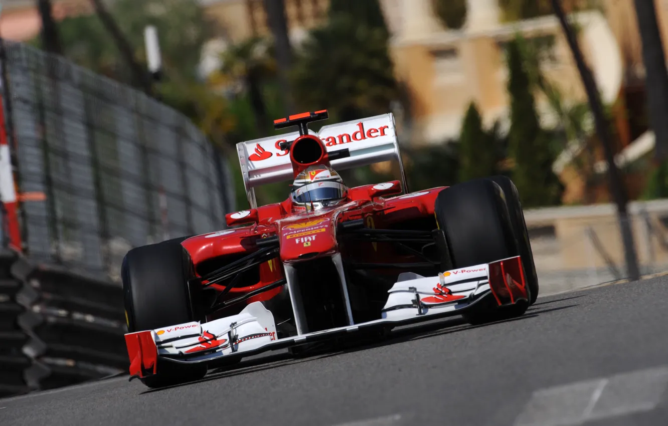 Photo wallpaper Monaco, 2011, Fernando Alonso, Fernando Alonso, Monaco, Ferrari 150 Italia, Ferrari 150 Italy