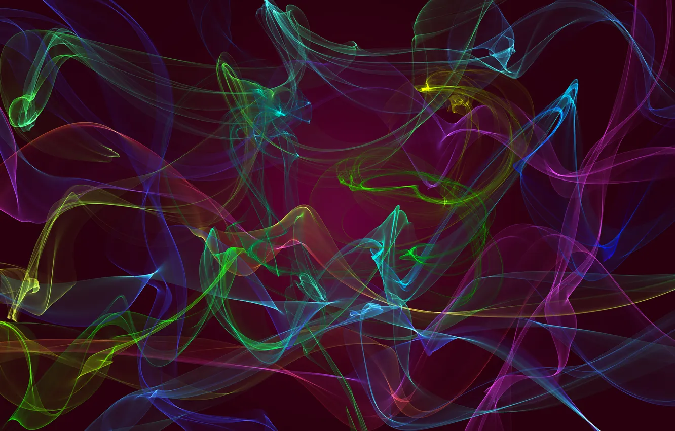 Photo wallpaper colors, abstract, background, neon, fractal