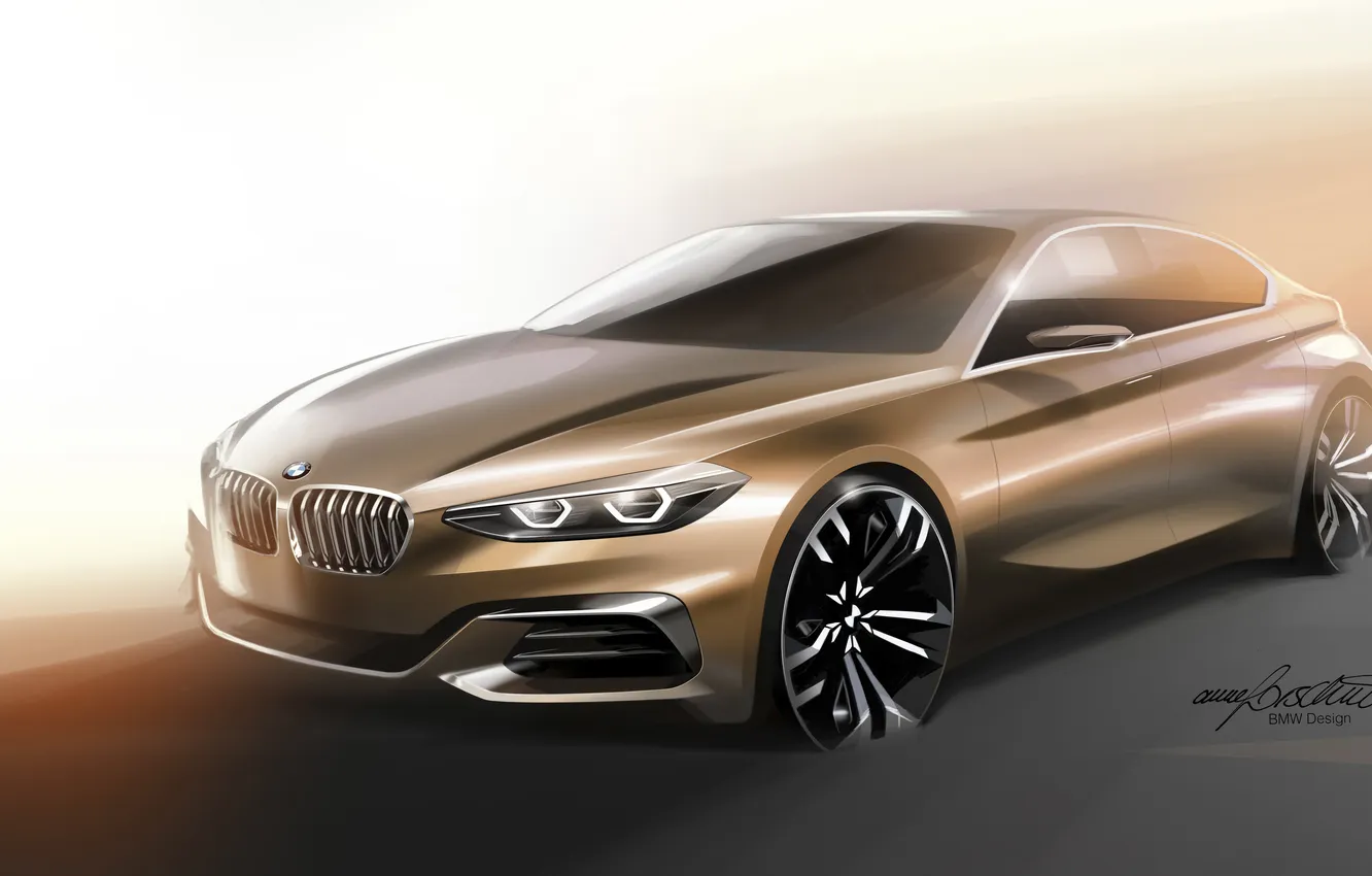 Photo wallpaper Concept, BMW, BMW, Sedan, 1-Series