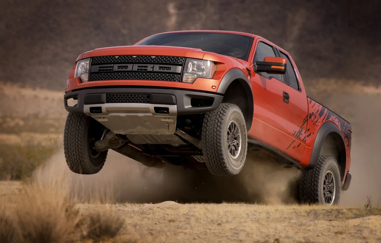 Photo wallpaper jump, Ford, Raptor, F-150, SVT, Price