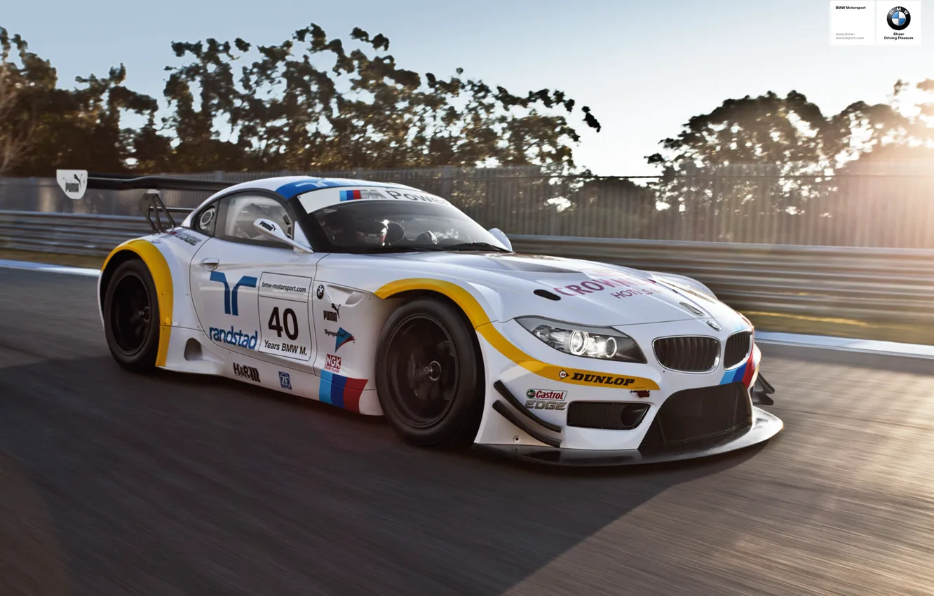 Photo wallpaper BMW, ALMS, racecar, 2013, endurance, Z4 GTE
