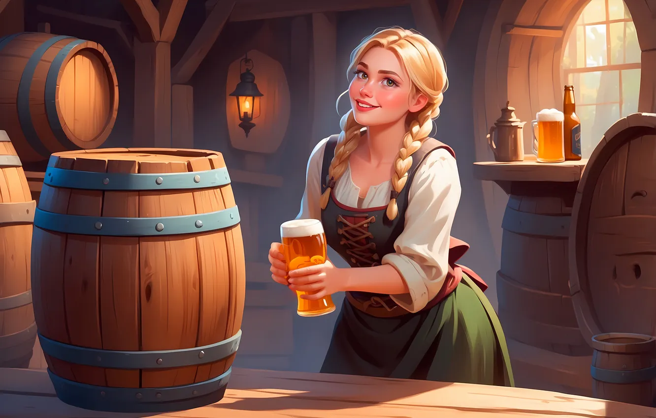 Photo wallpaper art, celebration, Oktoberfest