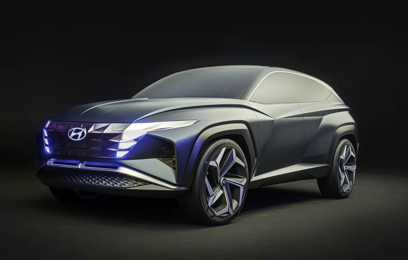 Photo wallpaper car, concept, Korean, Hyundai vision