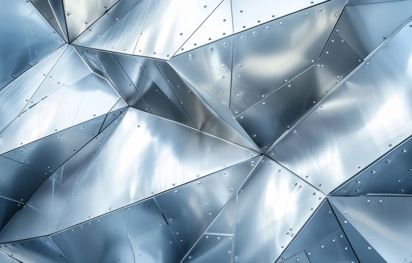 Photo wallpaper line, metal, abstraction, Shine, seam, geometry, plating, glow