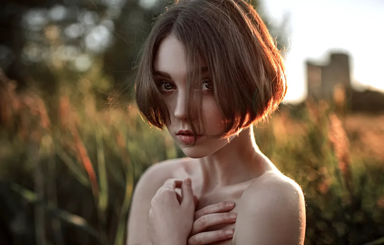 Photo wallpaper look, sponge, Russia, the beauty, George Chernyadev, Olga Pushkina