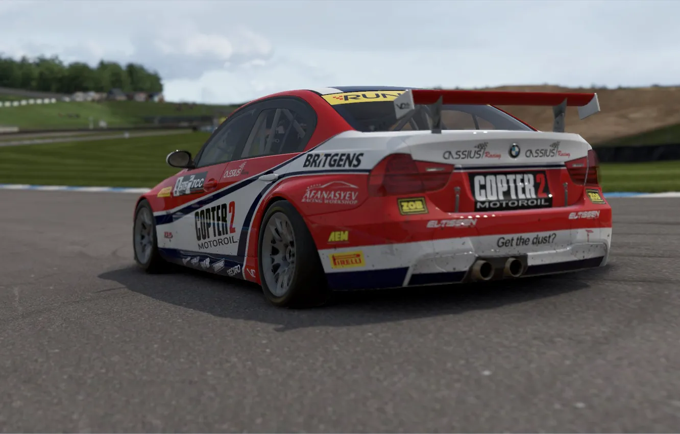 Photo wallpaper the game, BMW, cars, Project CARS 2