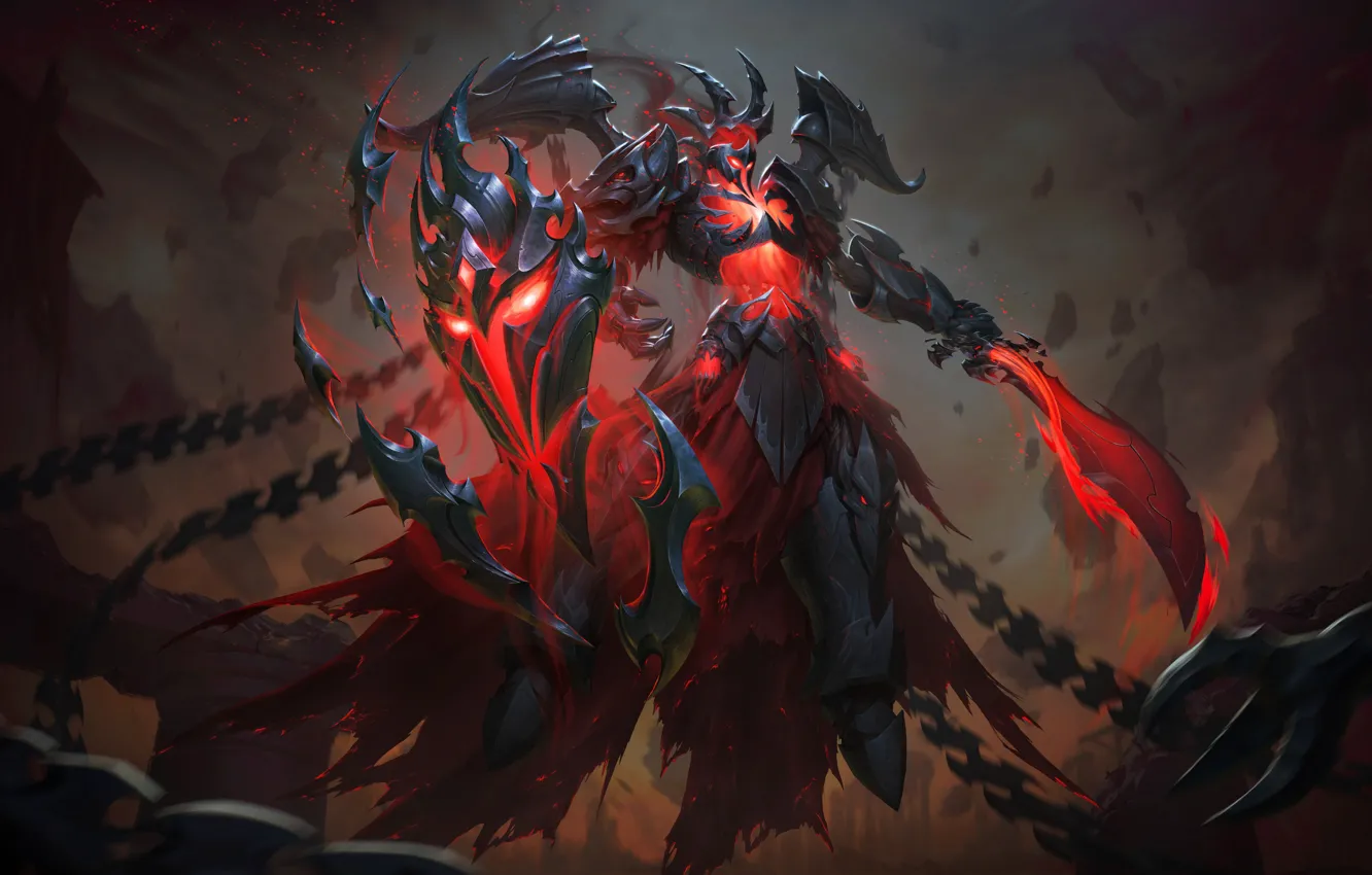 Photo wallpaper monster, the demon, Smite