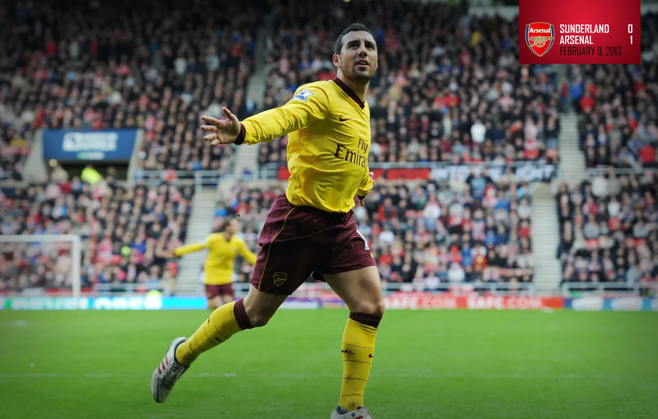 Photo wallpaper football, football, Arsenal, Santiago, 2013, Cazorla, Santi, APL