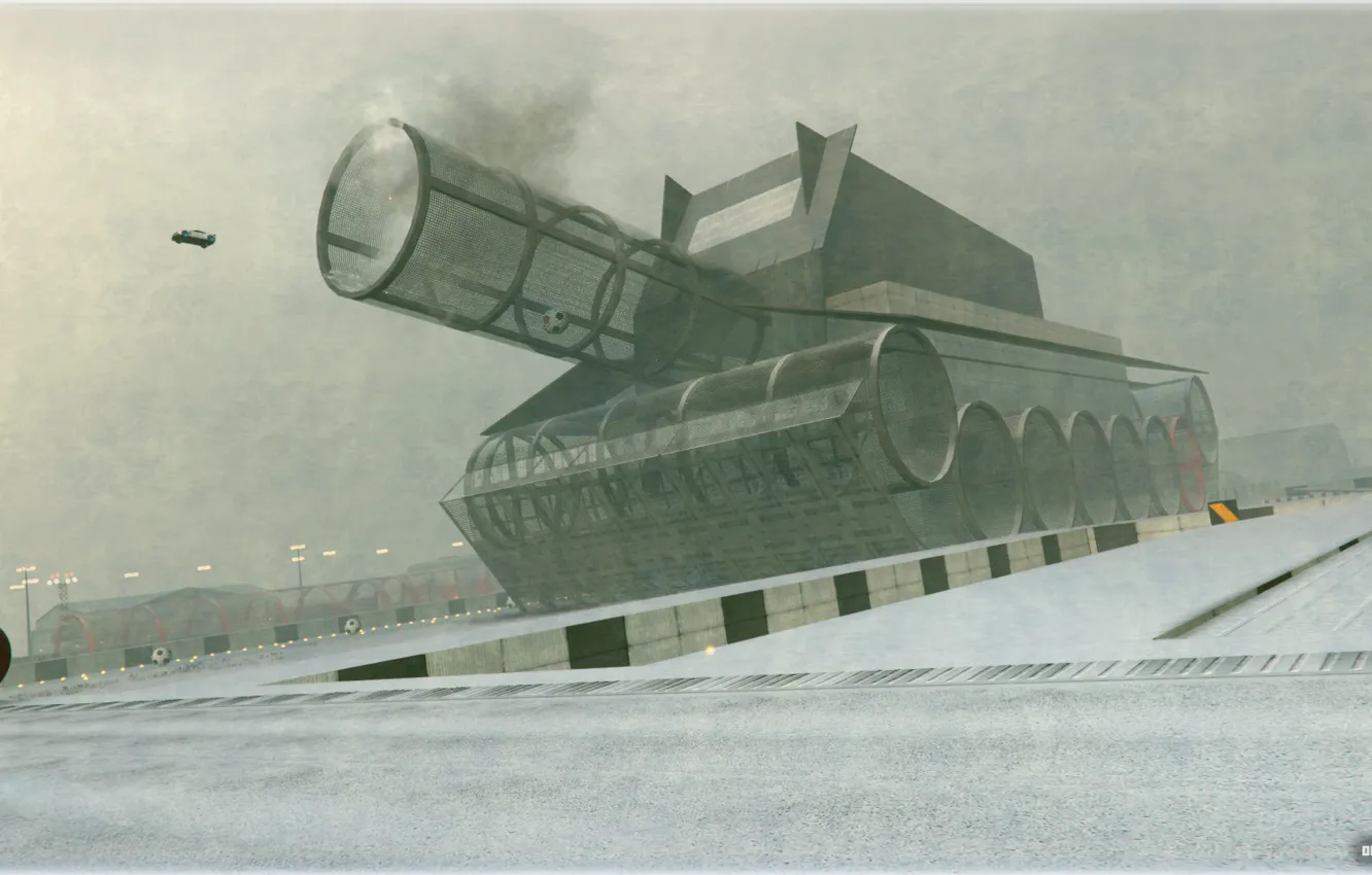 Photo wallpaper snow, Track, Grand Theft Auto 5