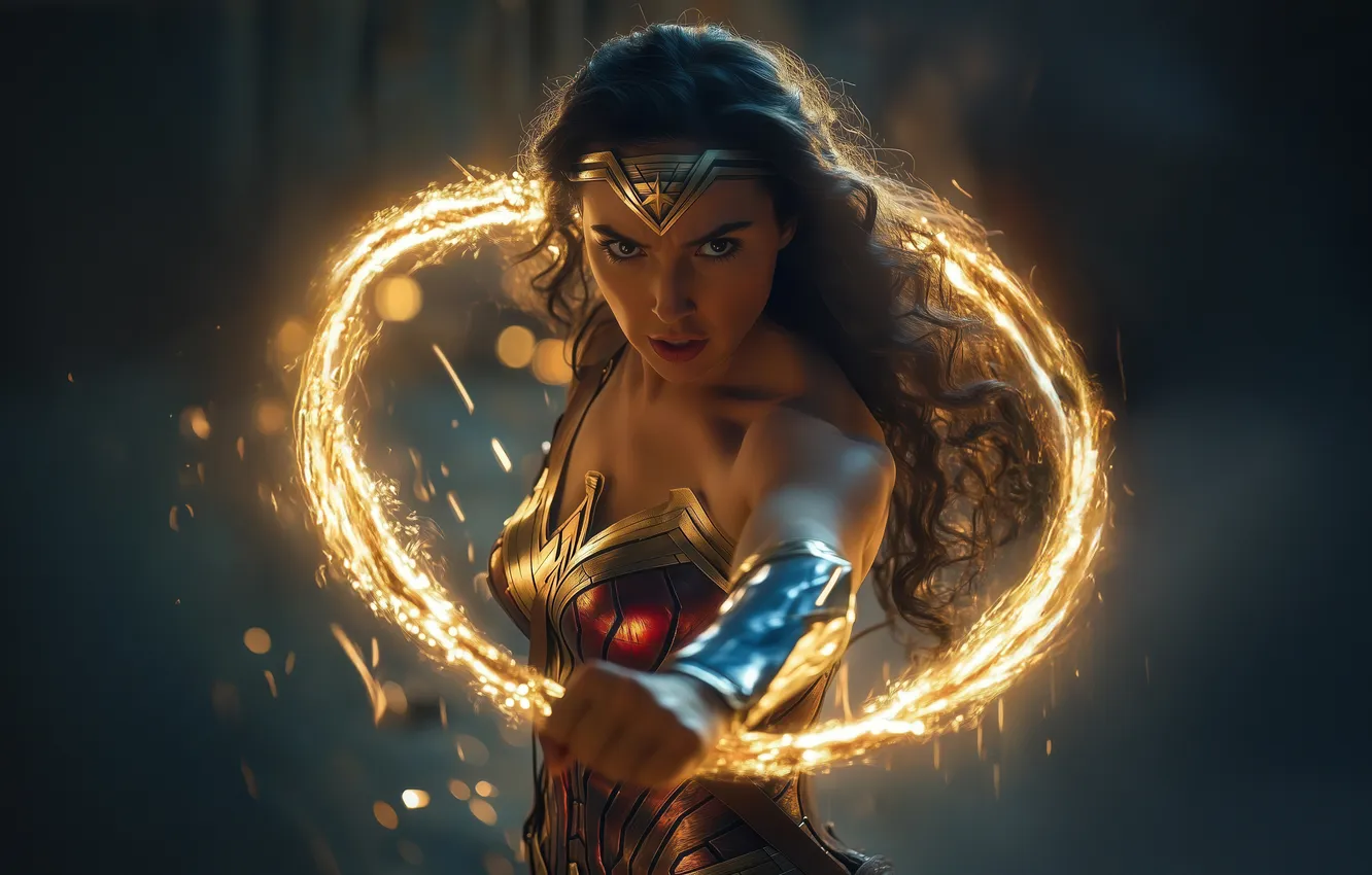Photo wallpaper Wonder Woman, Transformed
