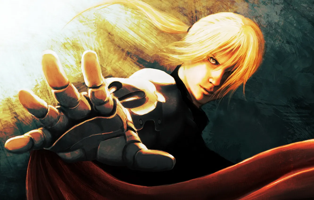 Photo wallpaper hand, fullmetal alchemist, armor, Fullmetal alchemist, Elric