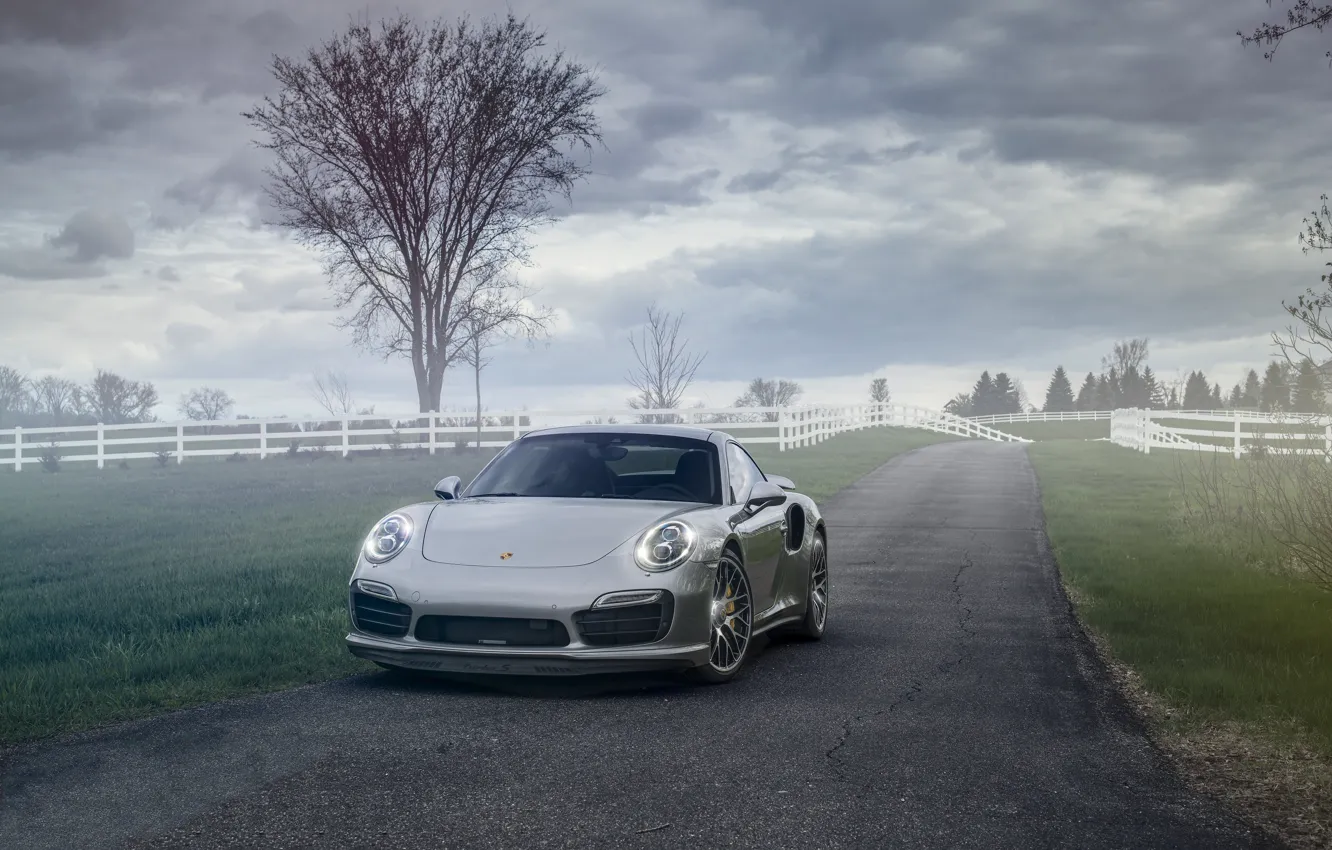 Photo wallpaper 911, Porsche, Turbo, 991